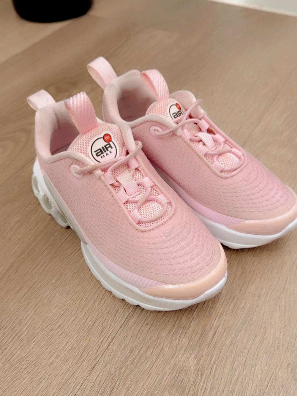 Nike Pink Kids Air Max Slip-On Sneakers